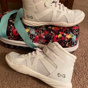 4.5 white Mid top Beast by Nfinity